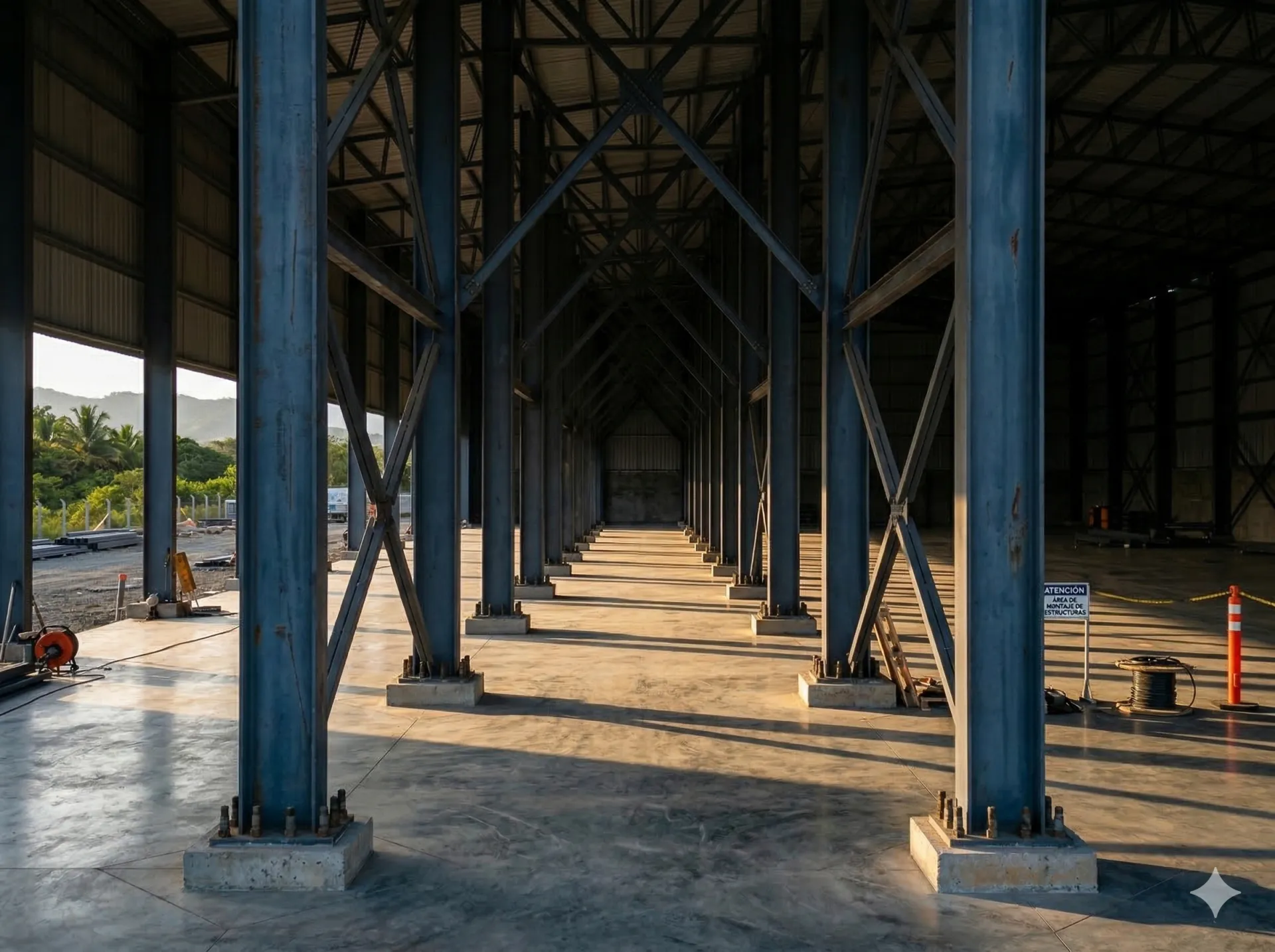 Columnas de acero estructural para edificaciones OCMIA