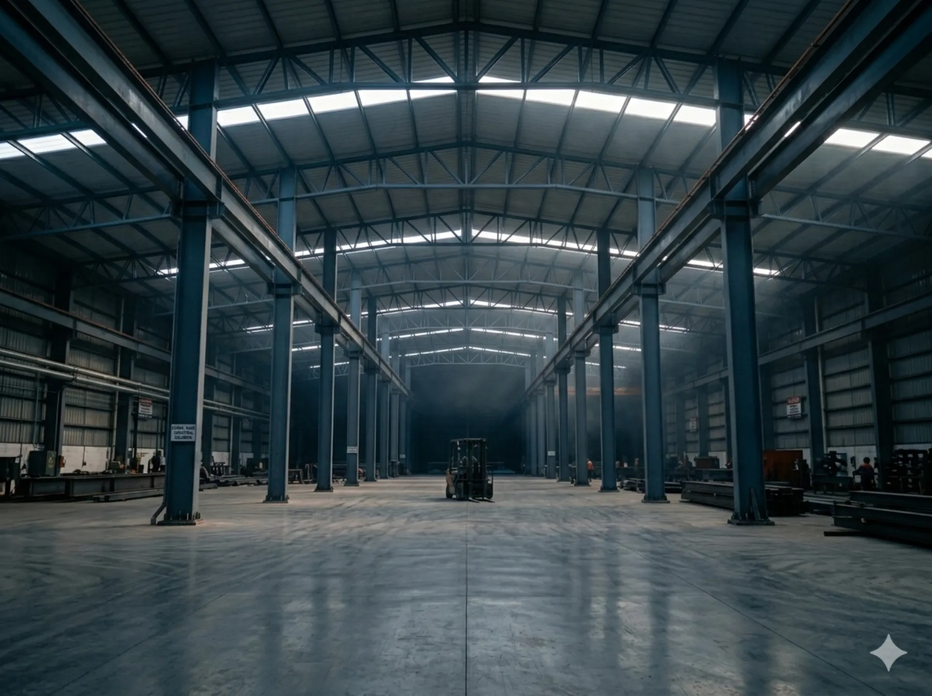 Naves industriales con estructura metálica OCMIA